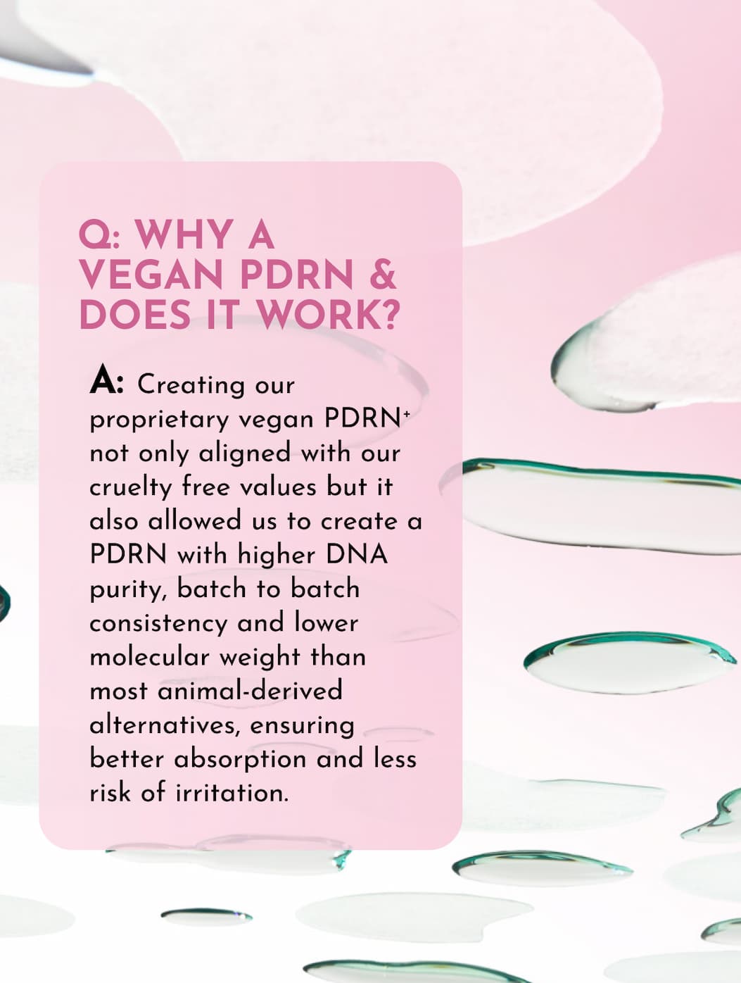 Vegan PDRN+ Explained