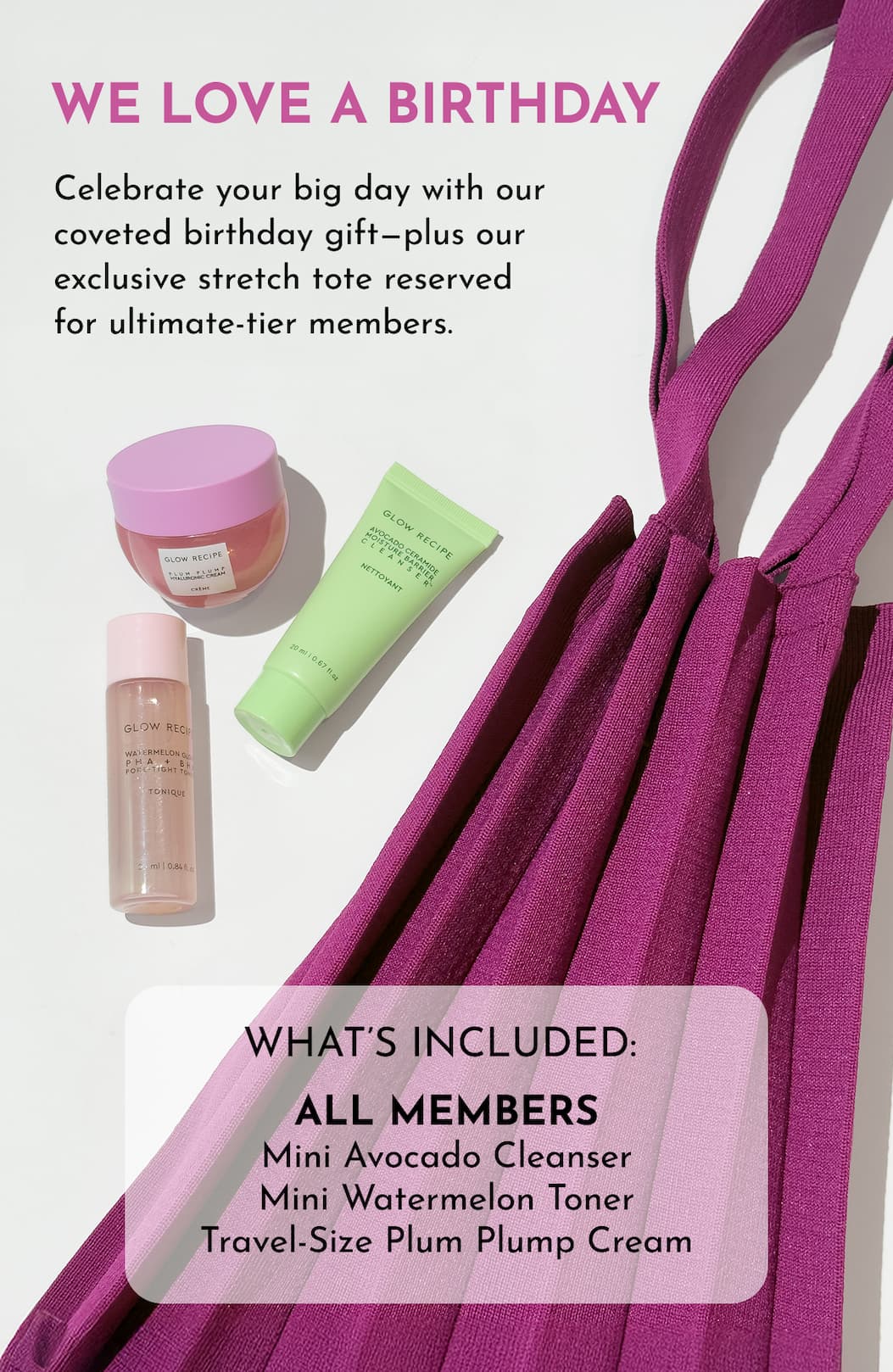 Join Club Glow Rewards!