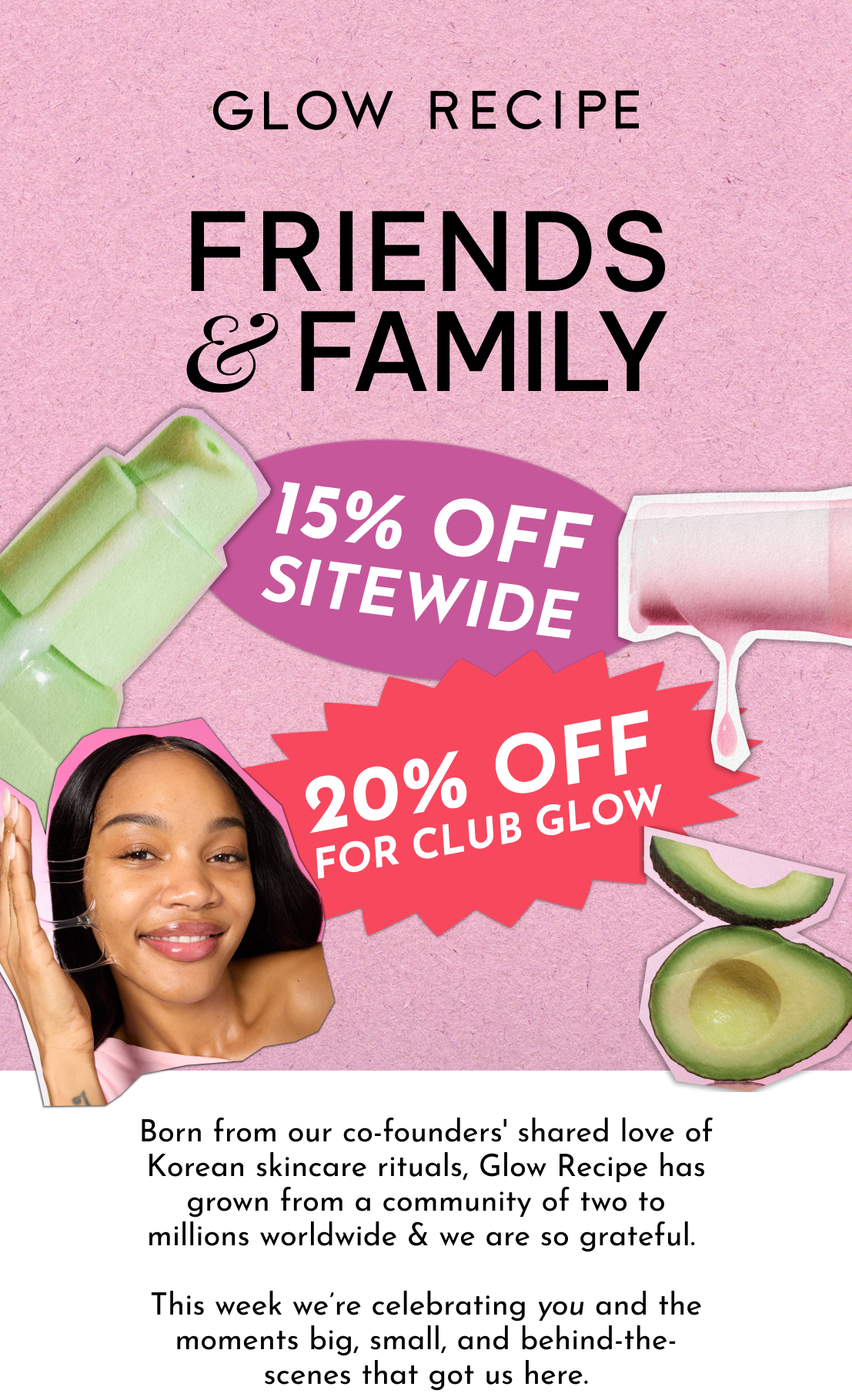 Friends & Family Sale - Up to 20% off Sitewide