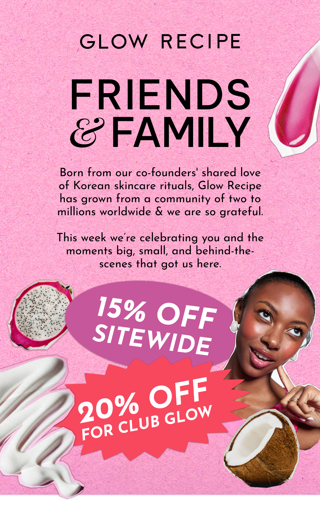 Friends & Family Sale - Up to 20% off Sitewide
