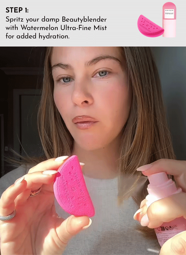 NEW Glow Recipe x Beauty Blender Watermelon Glow Best-Sellers Kit