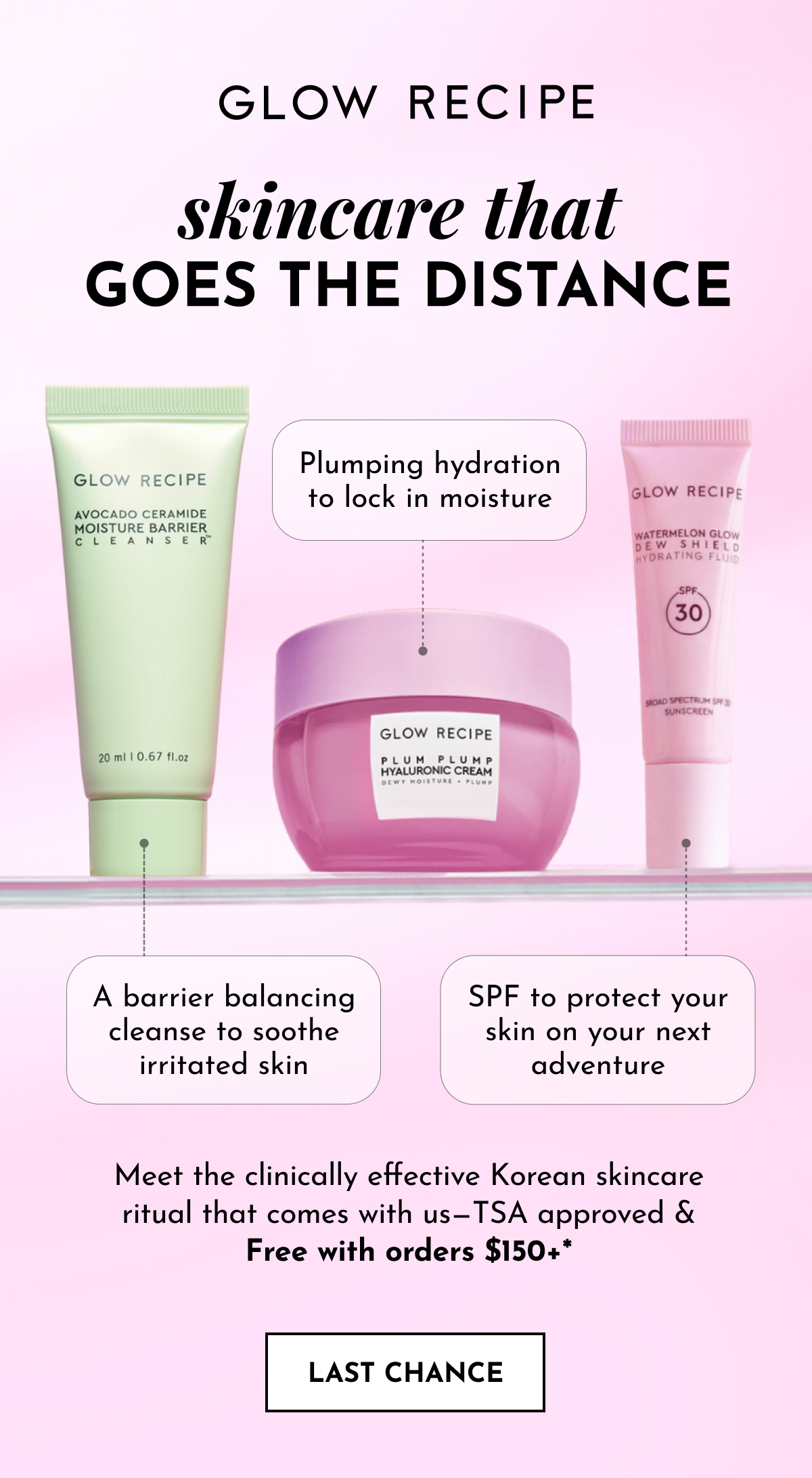 Free Glow Essentials Trio - last chance