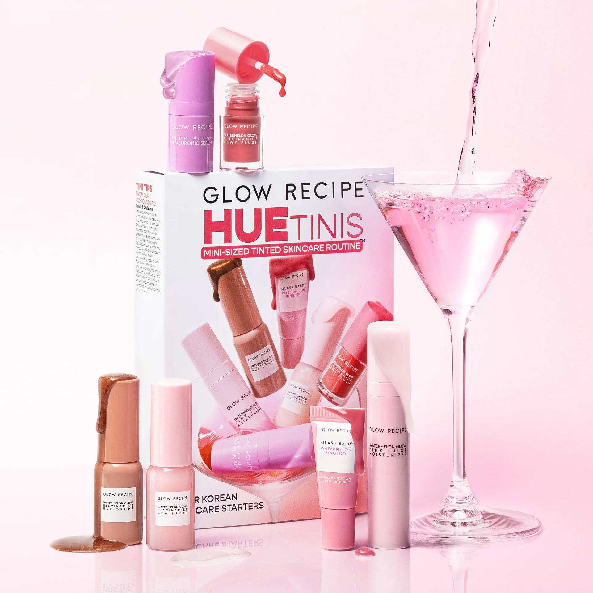 Image of HueTinis Mini Tinted Skincare Set