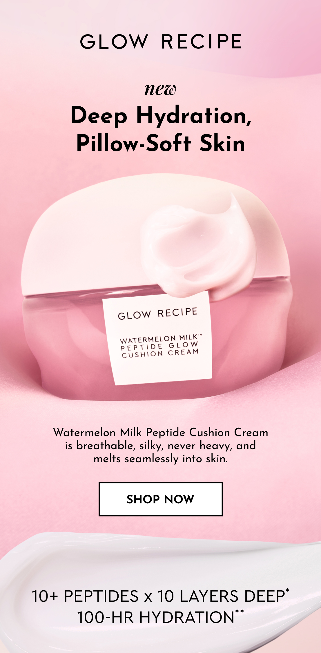 New Watermelon Milk Peptide Cushion Cream