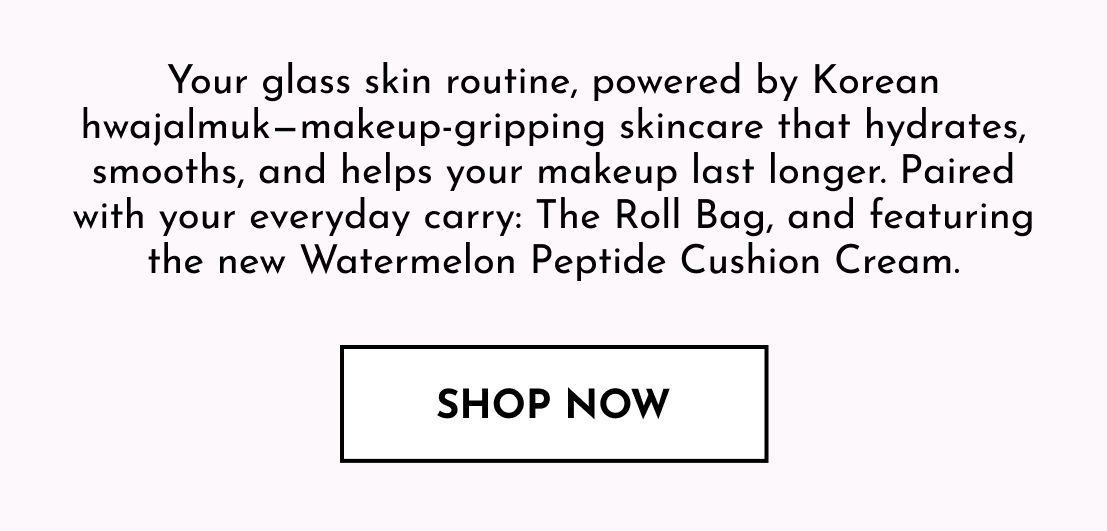 NEW: The Glass Skin Roll Bag Kit