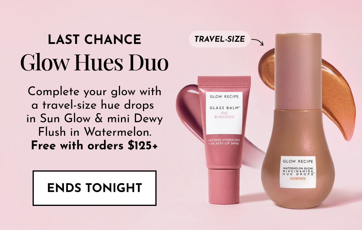 Free Glow Hues Duo with orders $125+