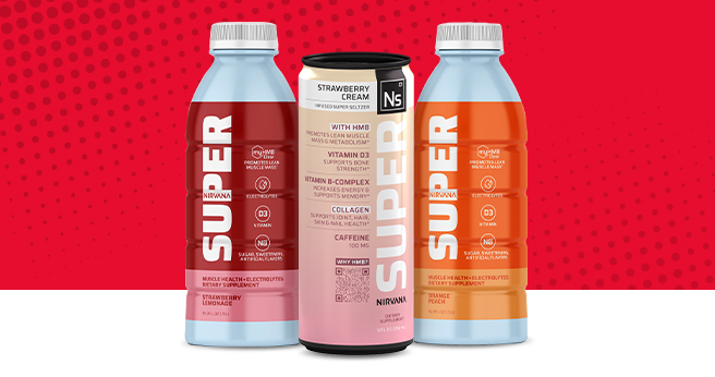 $1 NIRVANA SUPERTM WATER SINGLESˇ