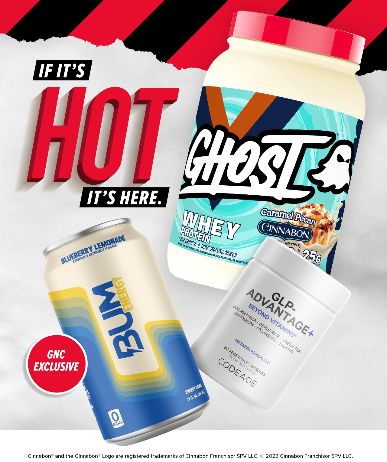 THE BEST NEW STUFF IS AT GNC.