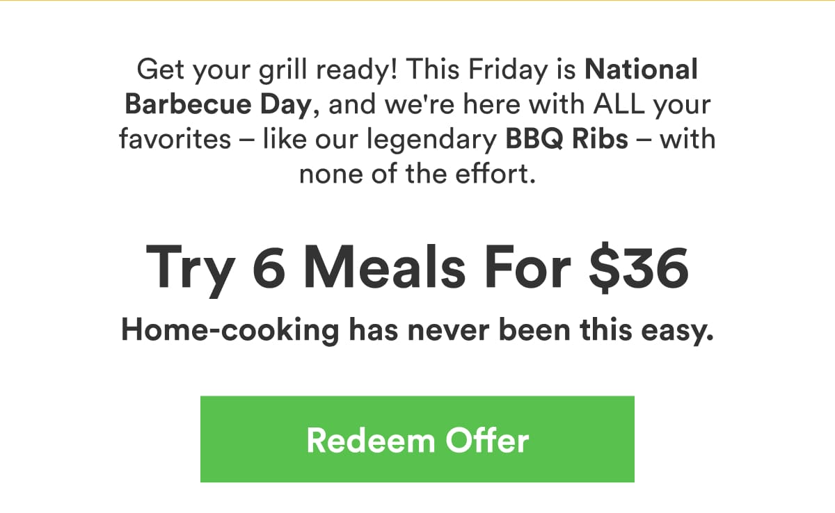 Get your grill ready! This Friday is National Barbecue Day, and we're here with ALL your favorites.
