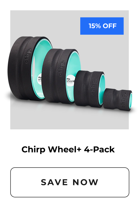 Chirp Wheel+ 4-Pack | Save Now