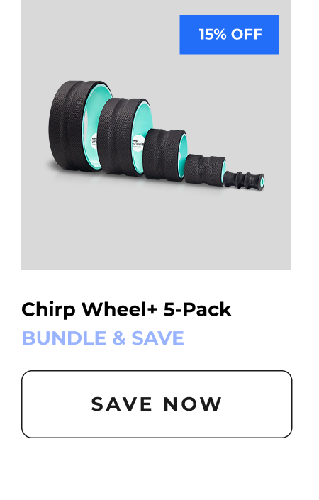 Chirp Wheel+ 5-Pack | Bundle & Save | Save Now