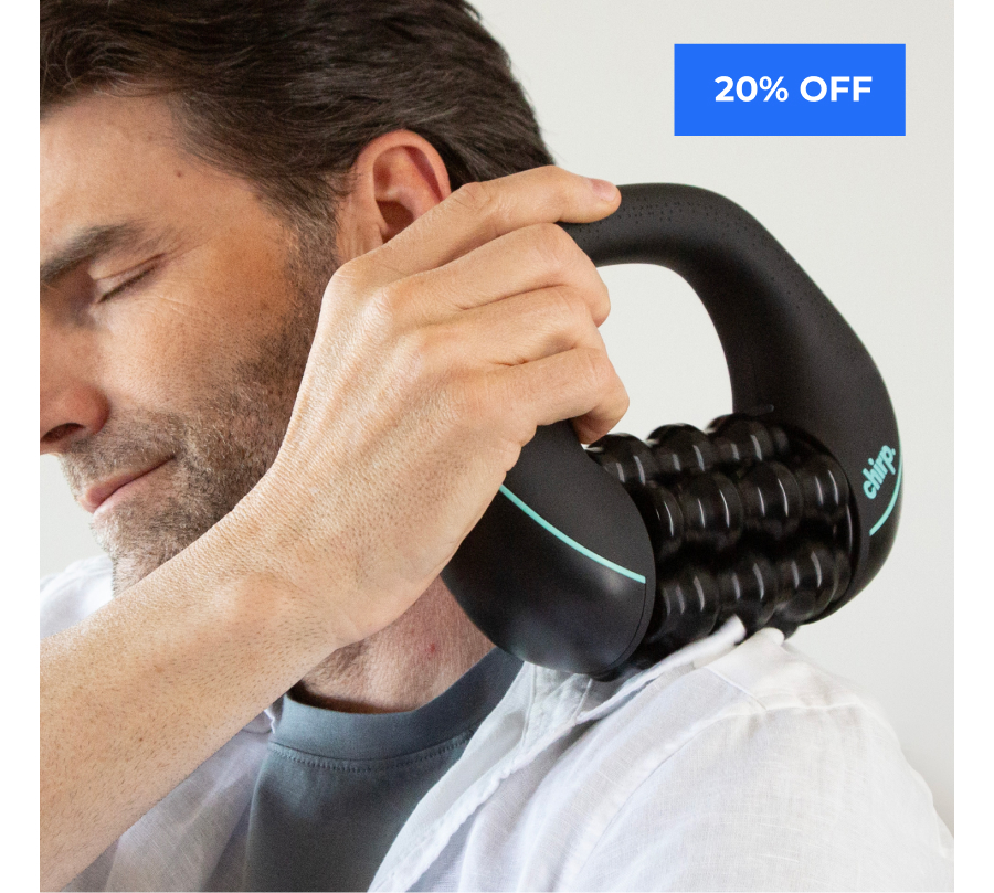 Chirp RPM Mini | Portable Rolling Percussive Massager