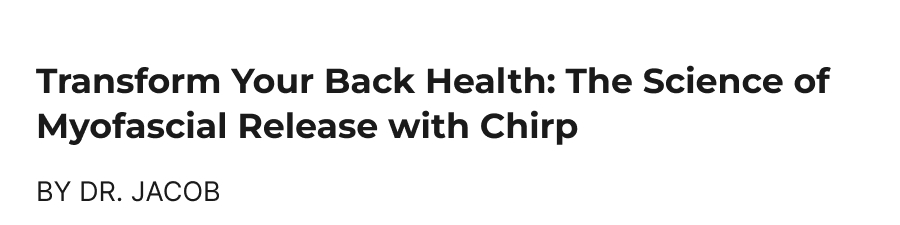 Real People. Real Relief.
