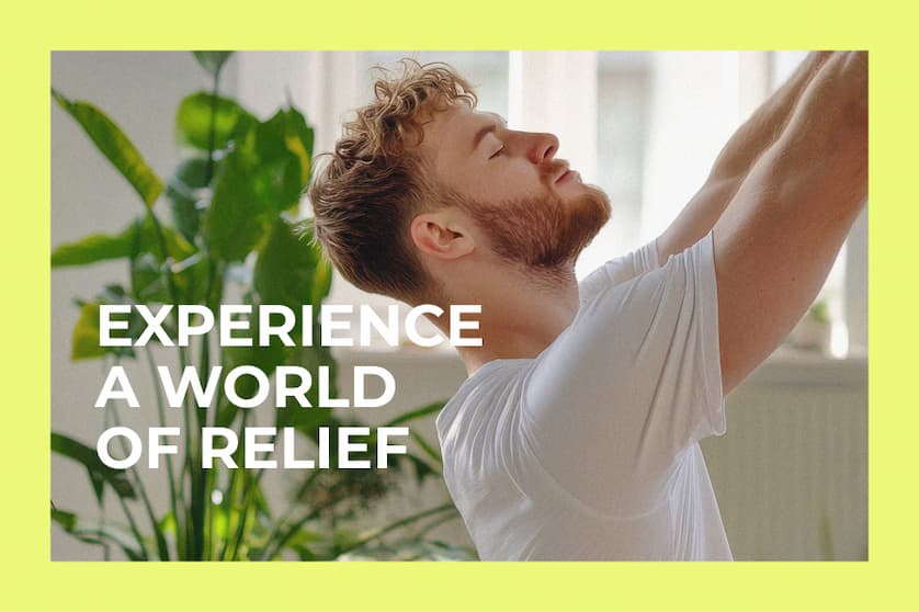 Experience a World of Relief