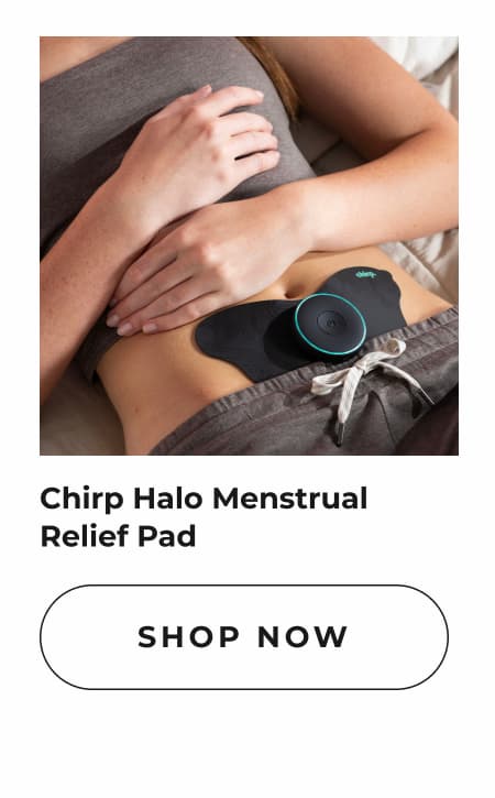 Chirp Halo Menstrual Relief Pad | Shop Now