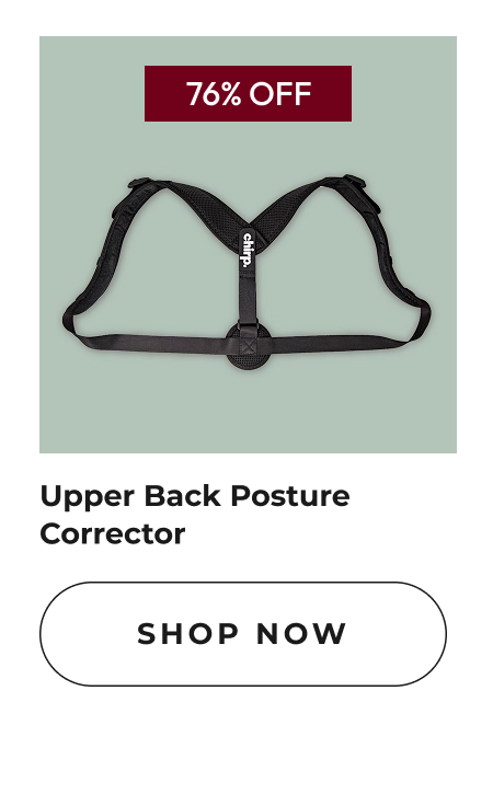Upper Back Posture Corrector | Shop Now