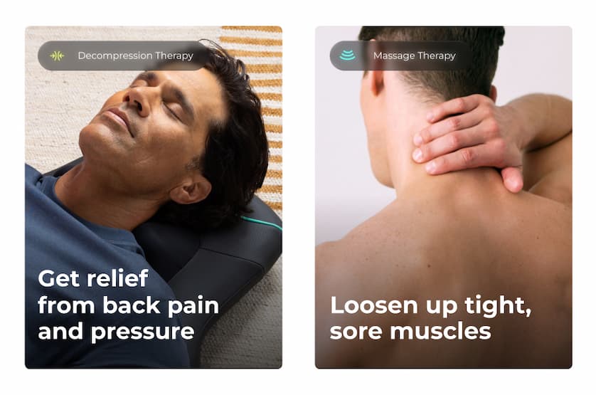Get relief from back pain and pressure | Loosen up tight, sore muscles