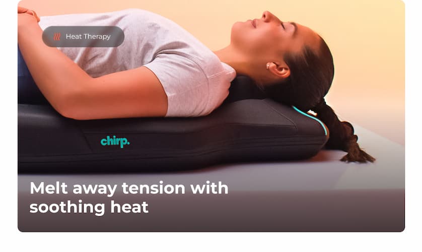 Melt away tension with soothing heat