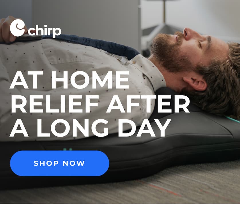 Chirp | At Home Relief After A Long Day | Shop Now