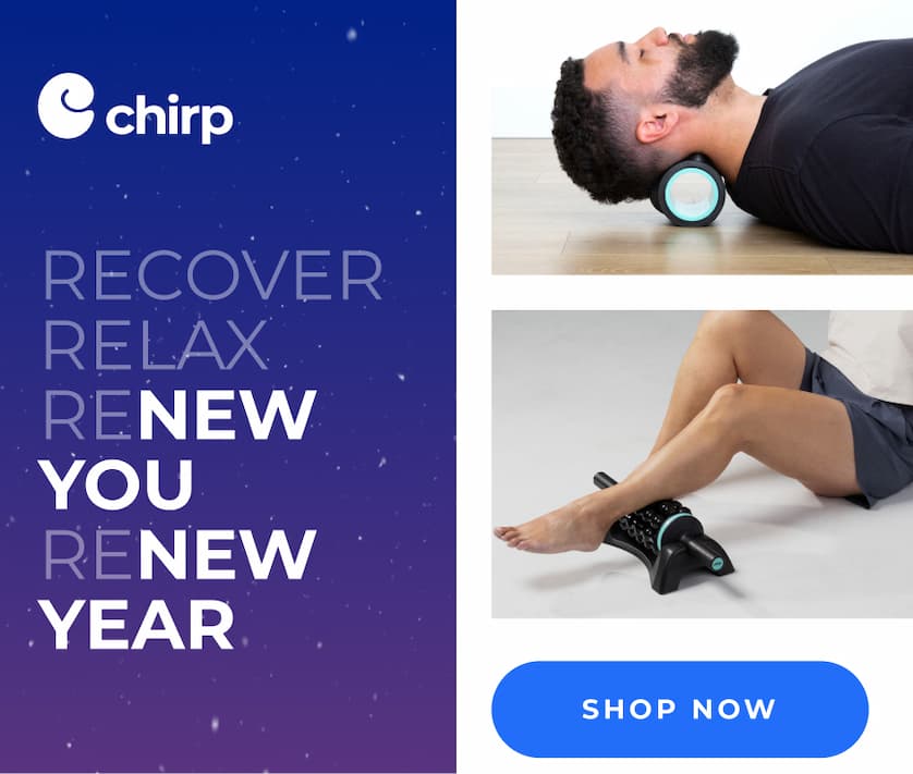 Chirp | Recover, Relax, ReNew You, ReNew Year | Shop Now