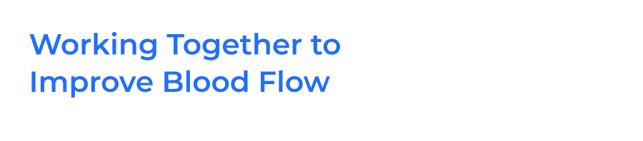 Working Together to Improve Blood Flow