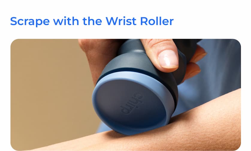 Scrape with the Wrist Roller