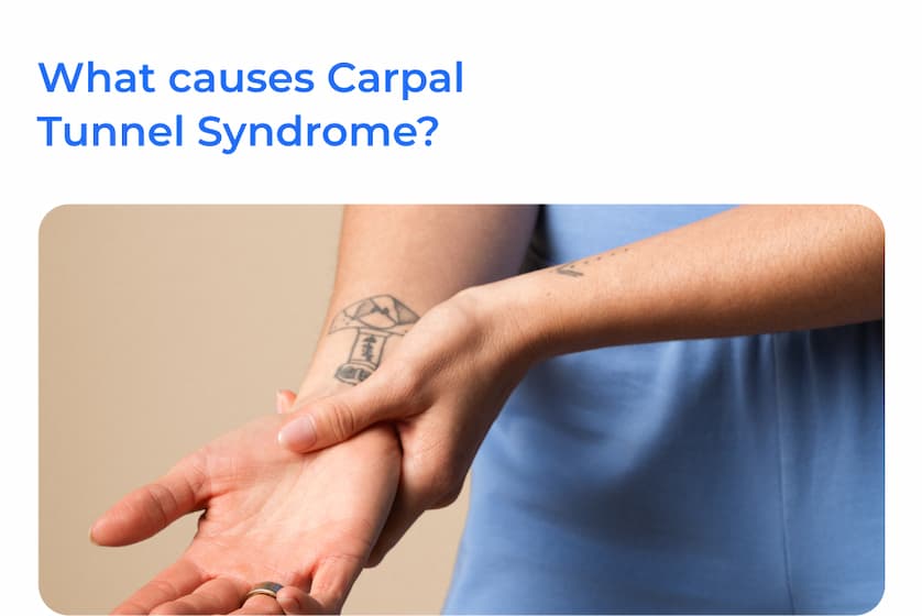 What causes Carpal Tunnel Syndrome?