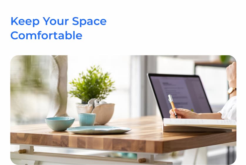 Keep Your Space Comfortable