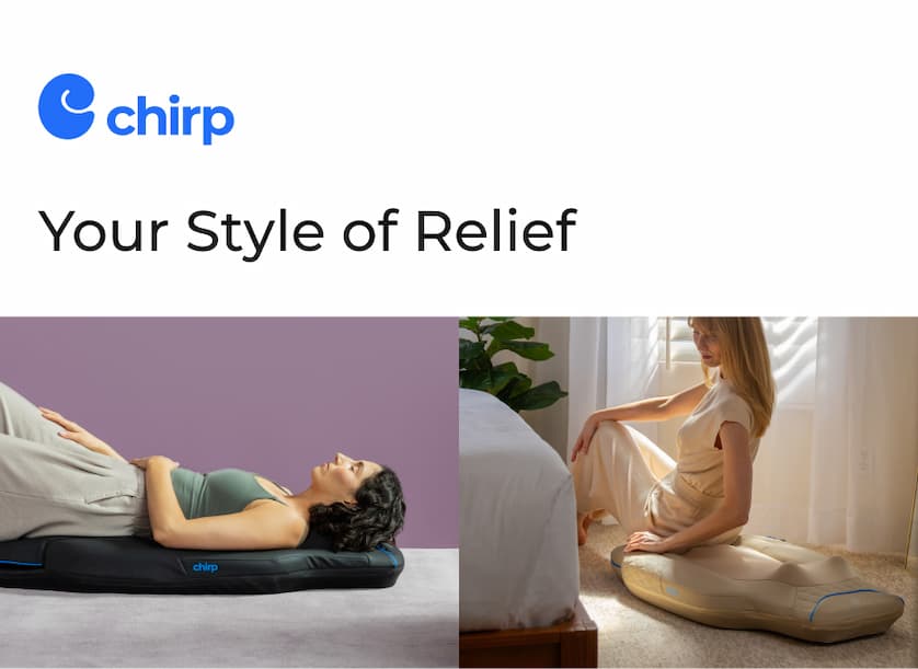 Chirp | Your Style of Relief