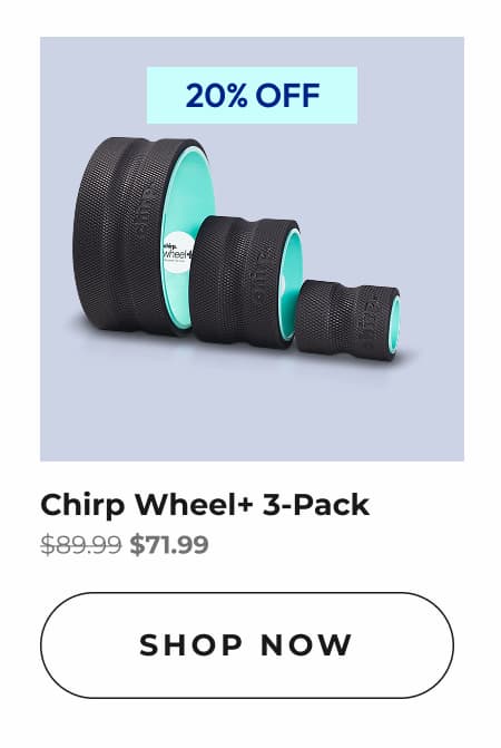 3 Pack Relief Wheels 