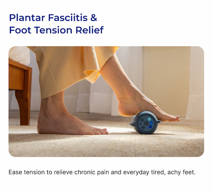 Foot Tension Relief with Sole Vibe