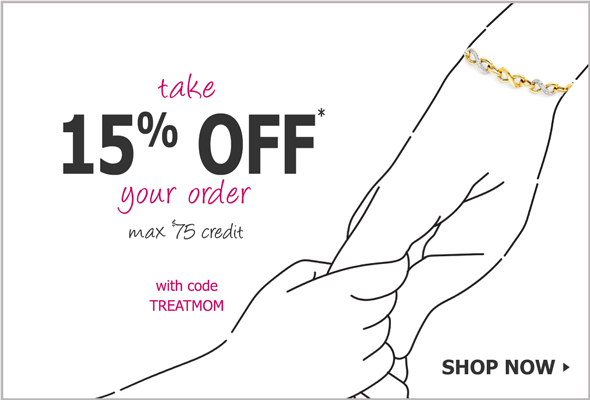 Take 15% Off* your order. Max $75 credit. With code TREATMOM. Shop Now