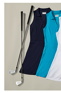 NEW! Women's AirFlux™ Golf Polo Dress with Pockets