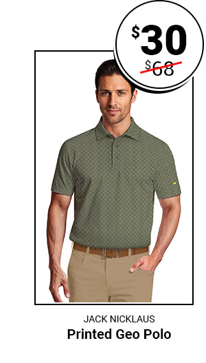 Printed Geo Polo | Shop Now