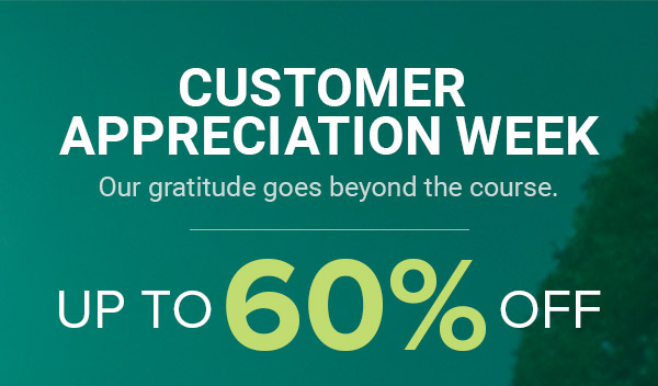 Customer Appreciation Week | Shop now