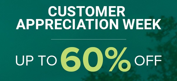Customer Appreciation Week | Shop now