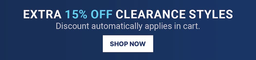 Extra 15% OFF Clearance with Code GA15