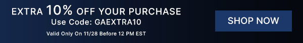 Early Bird Special 10% off