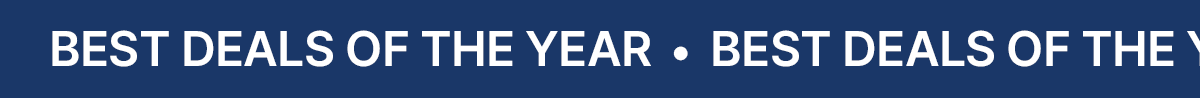 Best Deals of the Year