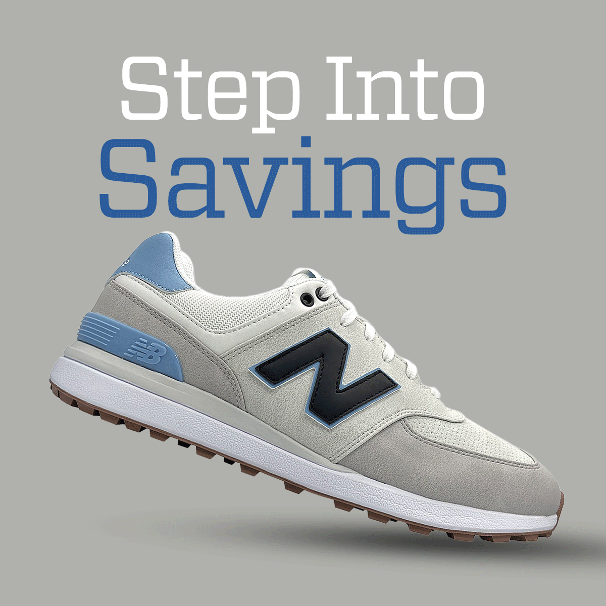 &nbsp;Step into savings.