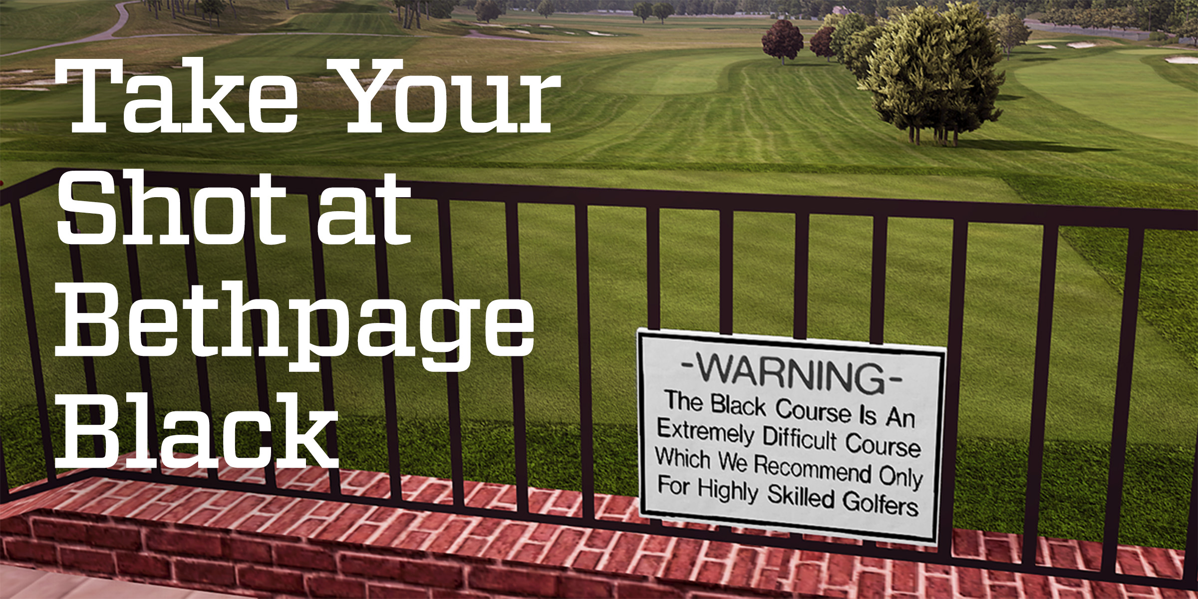 &nbsp;Take your shot at bethpage black.