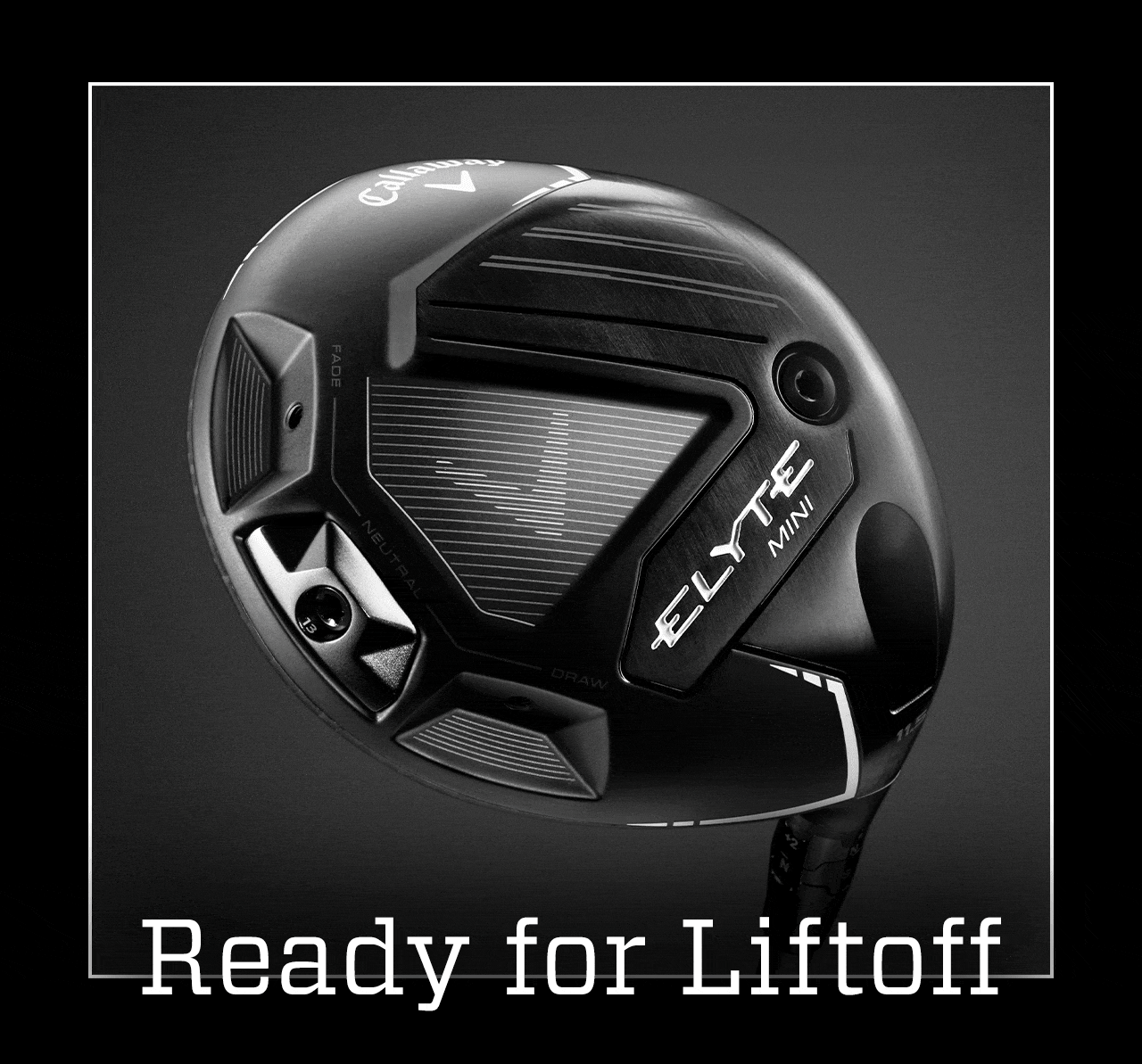 &nbsp;Ready for liftoff.