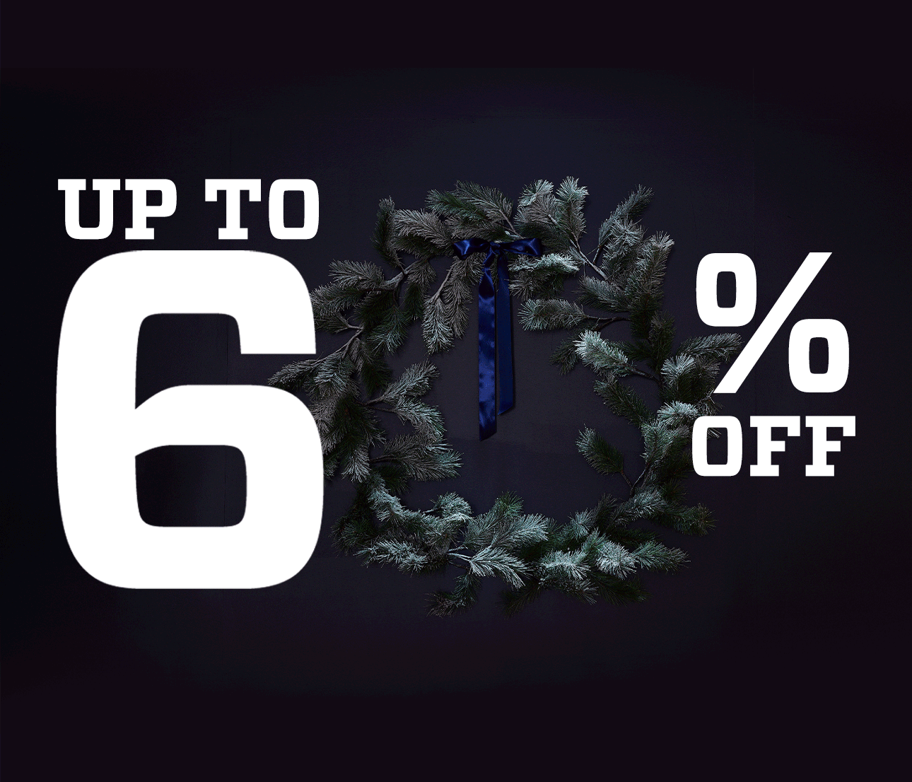 &nbsp;Up to 60% off.
