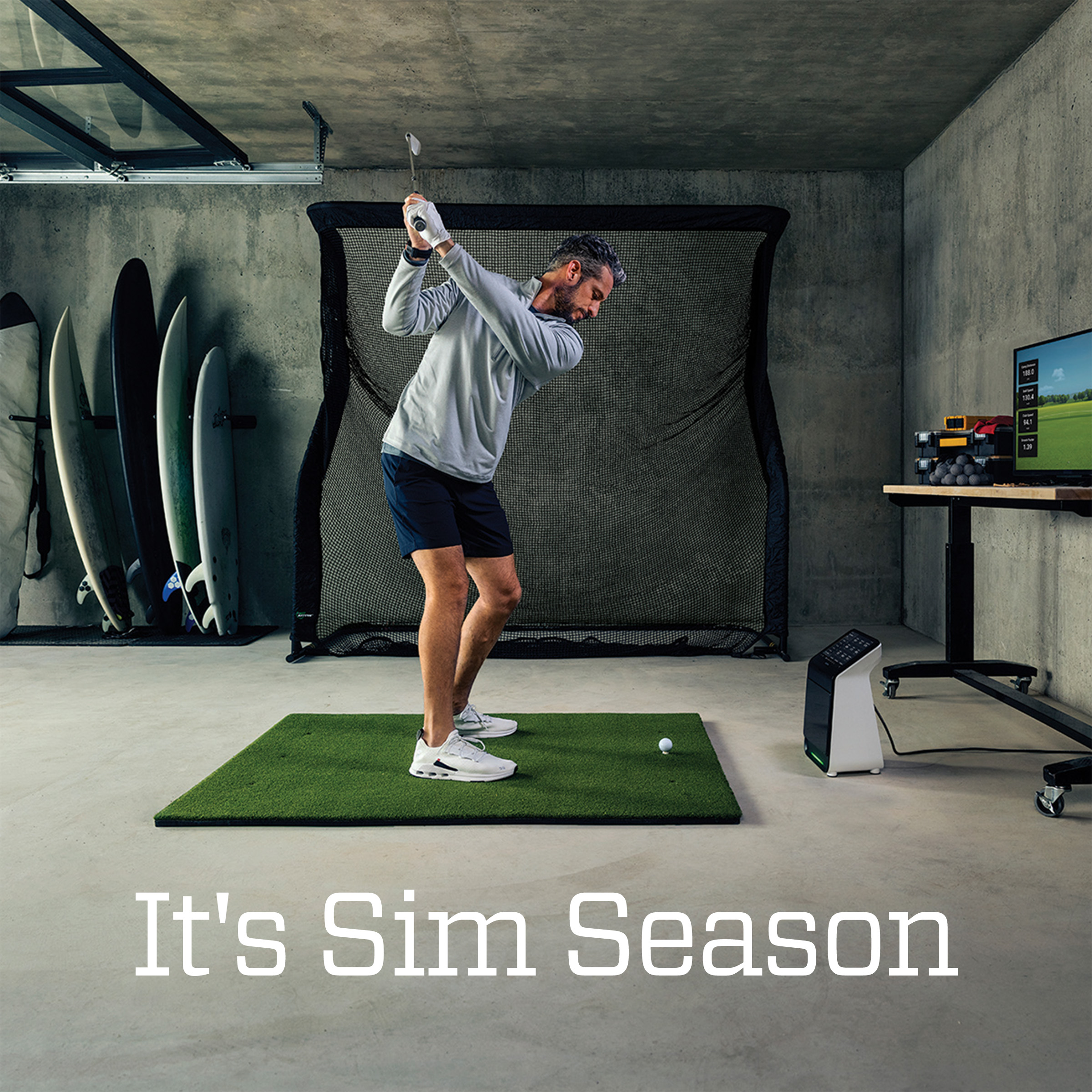 &nbsp;It's sim season.