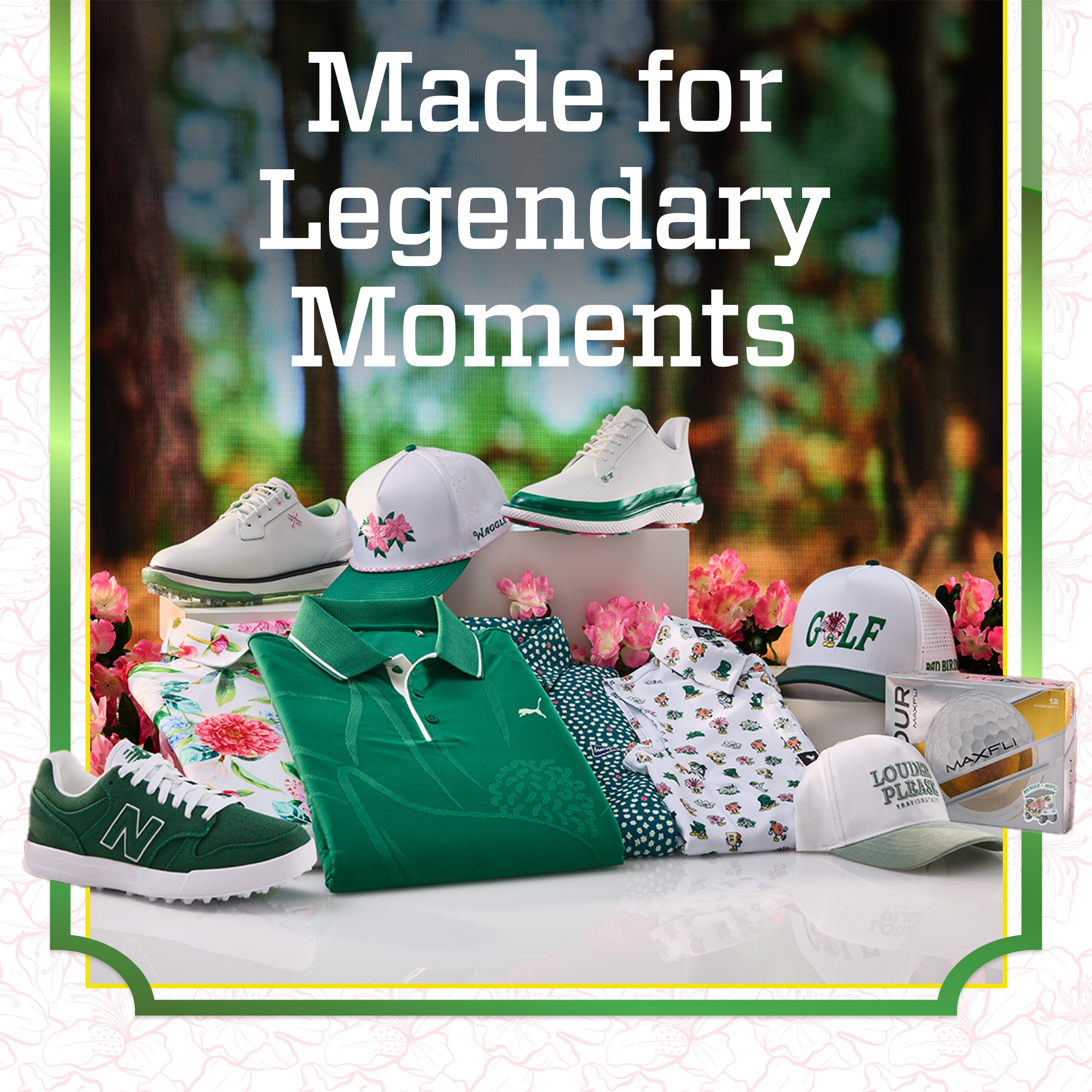 &nbsp;Made for legendary moments.