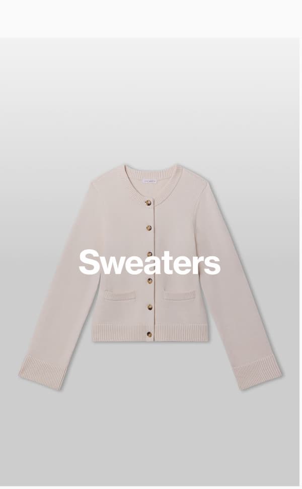 SHOP SWEATERS AT 30% OFF