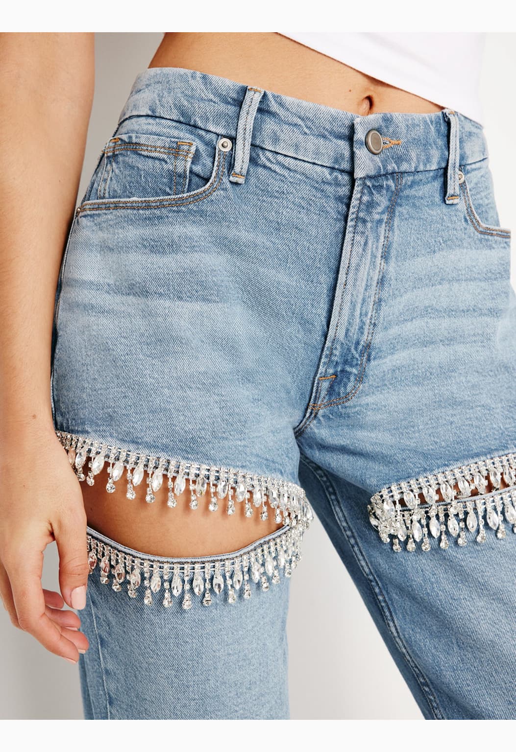 SHOP GOOD ICON STRAIGHT DIAMOND JEANS