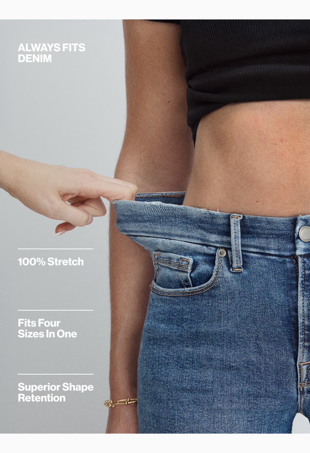 DENIM INNOVATION: ALWAYS FITS