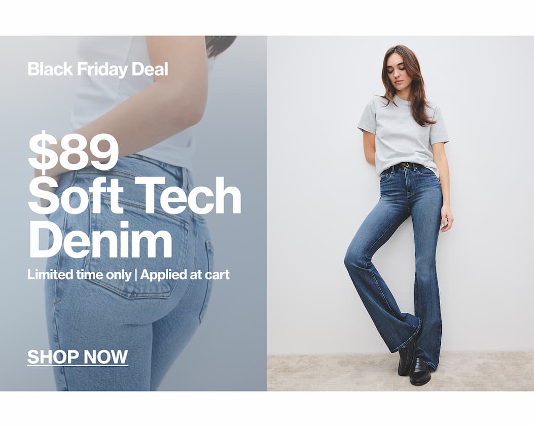 BLACK FRIDAY DEAL: $89 SOFT TECH DENIM