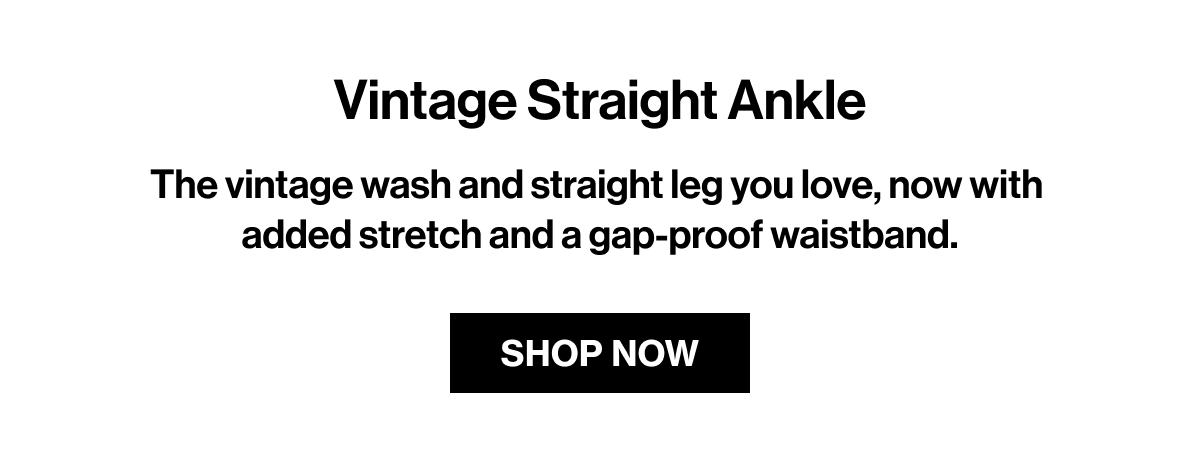 SHOP VINTAGE STRAIGHT ANKLE